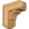 Ekena Millwork Westlake Craftsman Rough Sawn Bracket w/ Offset Brace, Western Red Cedar, 8"W x 18"D x 18"H BKT0806X18X18WTL04RWR - alternate 1